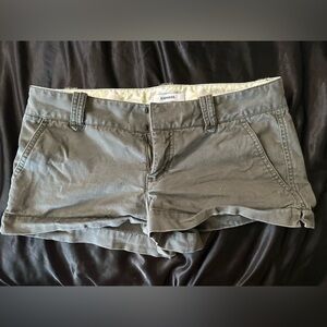 Express Mini Green Shorts sz 6